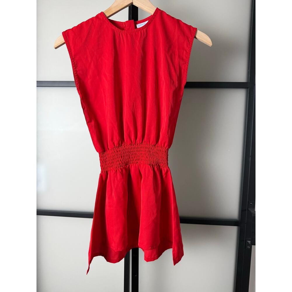 NWT pleat Josie Dress in Red Size Girl's 8
